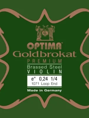 Top Prodej Struny pro housle Goldbrokat Premium - motaženo posazí