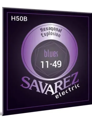 Nízká Cena Savarez struny pro E-kytaru Hexagonal Explosion Nickel