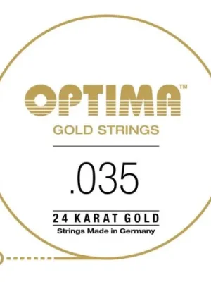 Značkový Struny pro E-kytaru Gold Strings Round Wound