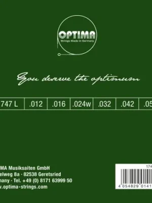 Cenová Bomba Optima struny pro akustickou kytaru Gold Strings