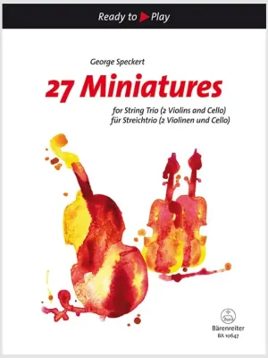 27 miniatur pro smyčcové trio Sleva