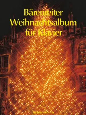 Originální Vánoční album nakladatelství Bärenreiter pro klavír