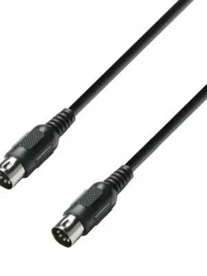 Nízká Cena Adam Hall kabel MIDI DIN 5 6m BLK