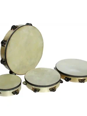 Goldon tamburína s blánou a činelky 20cm Omezená Nabídka