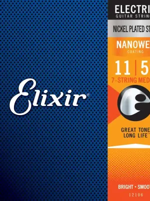 Časově Omezené Elixir 12106 7-string Nanoweb