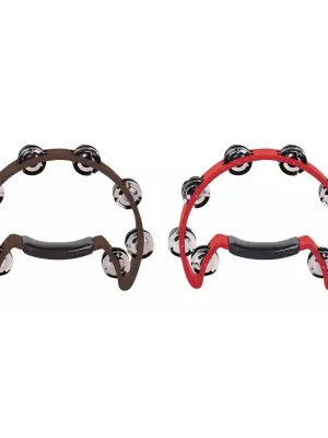 Dokud Zásoby Vydrží GOLDON - plastová tamburína bez blány - červená (35004)