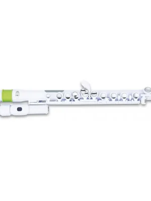 Must-Have NUVO jFlute Kit White Green - dětská příčná flétna